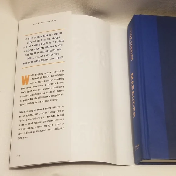 Two EUC action adventure Clive Cussler bks - Picture 6 of 11